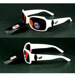 NFL Sunglasses Eagles  Mens Team White Logo Philadelphia UV Protection Bowl New